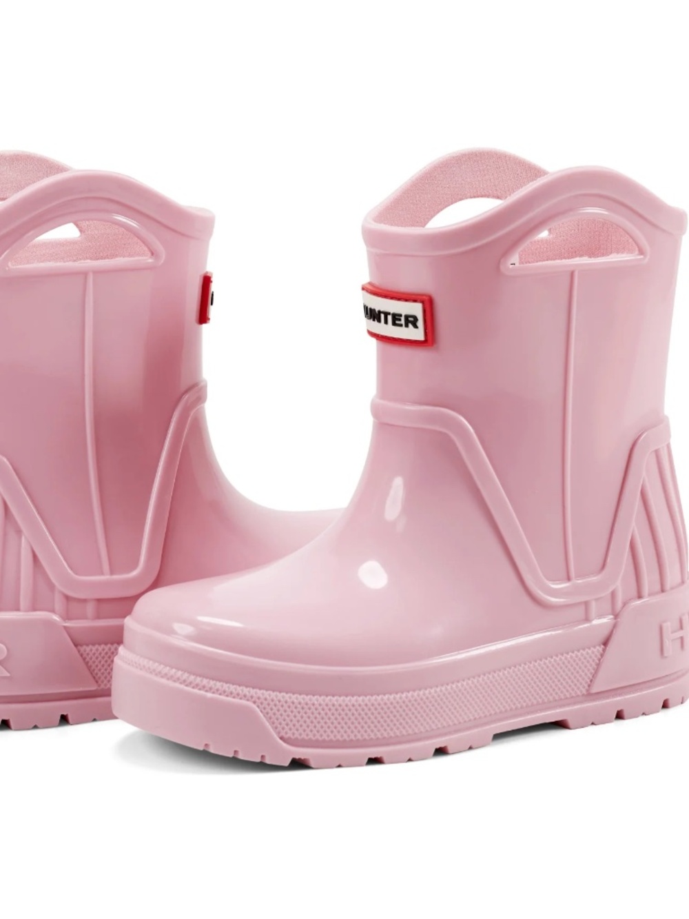 Hunter | Little Kids Georgey Waterproof Rain Boots | Light Pink | 13C